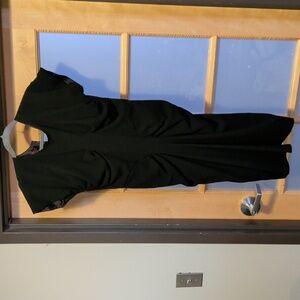 L'Wren Scott Black Midi Dress